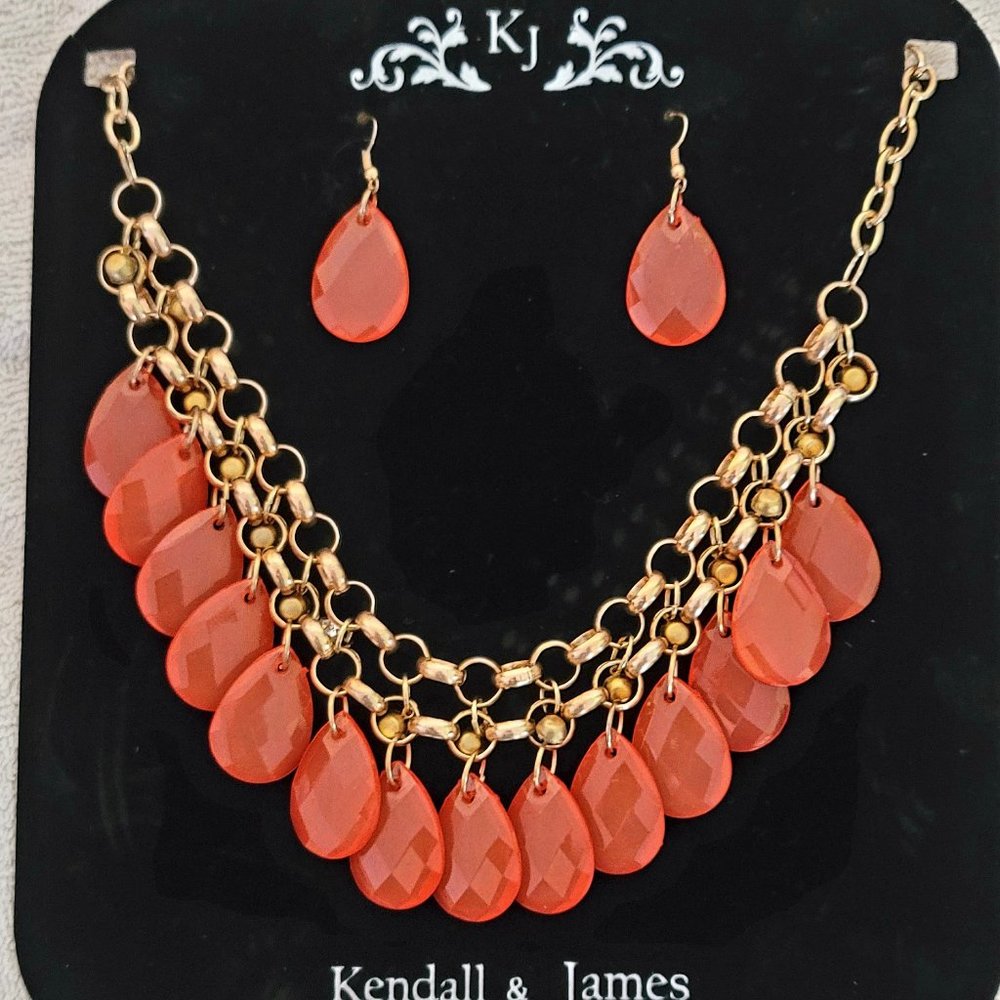 Kendall & James necklace and earring set